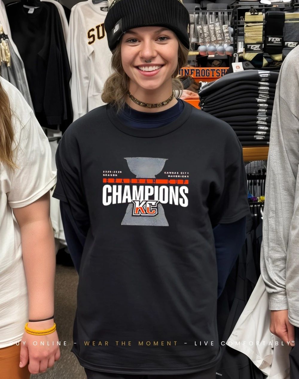 Kansas City Hockey 2026 Brabham Cup Champions shirt