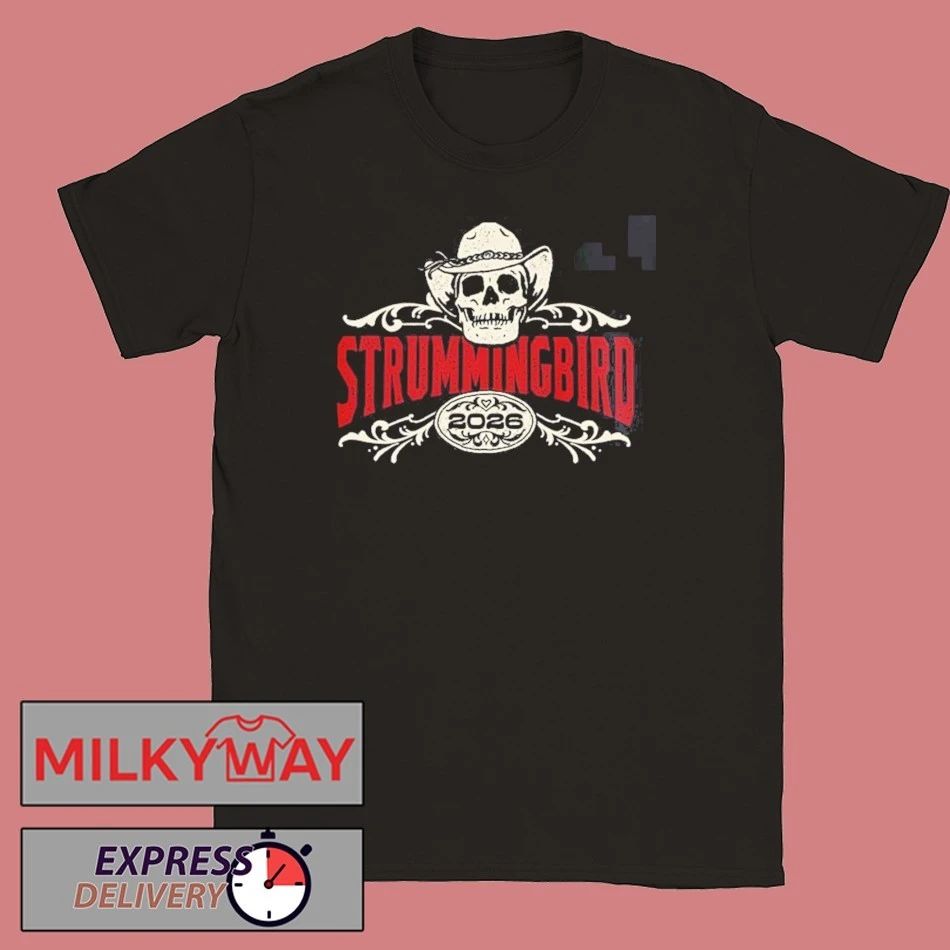 Strummingbird 2026 Festival Exclusive Merch In Australia On 10 17 And 18 October 2026 Lineup shirt