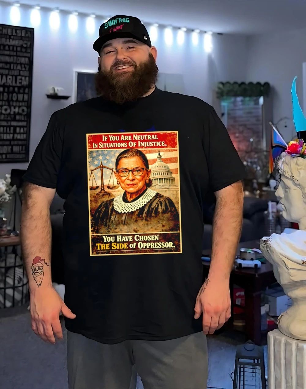 If you are neutral in situations of injustice you have chosen the side of oppressor shirt