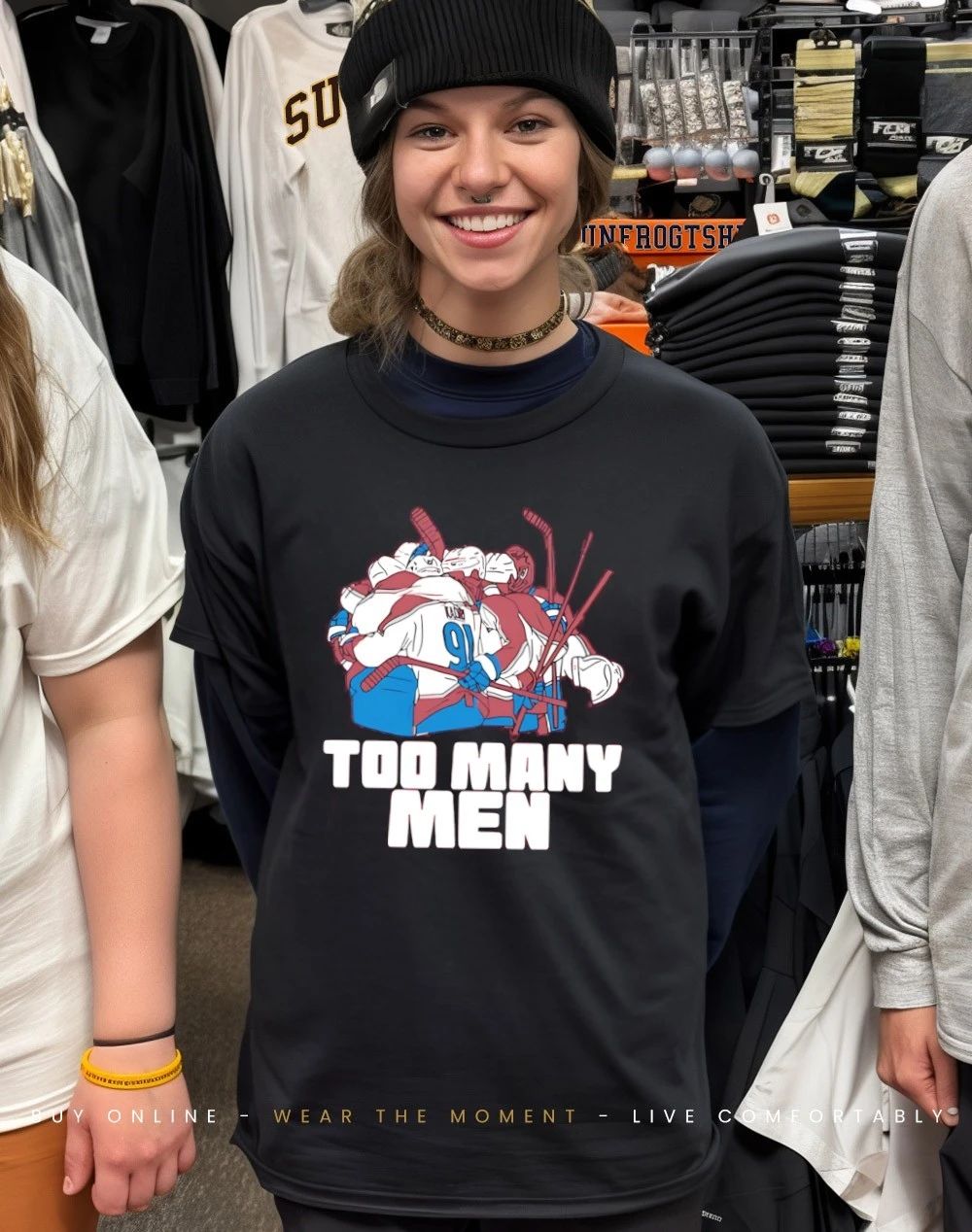 Kadri Hockey Too Many Men shirt