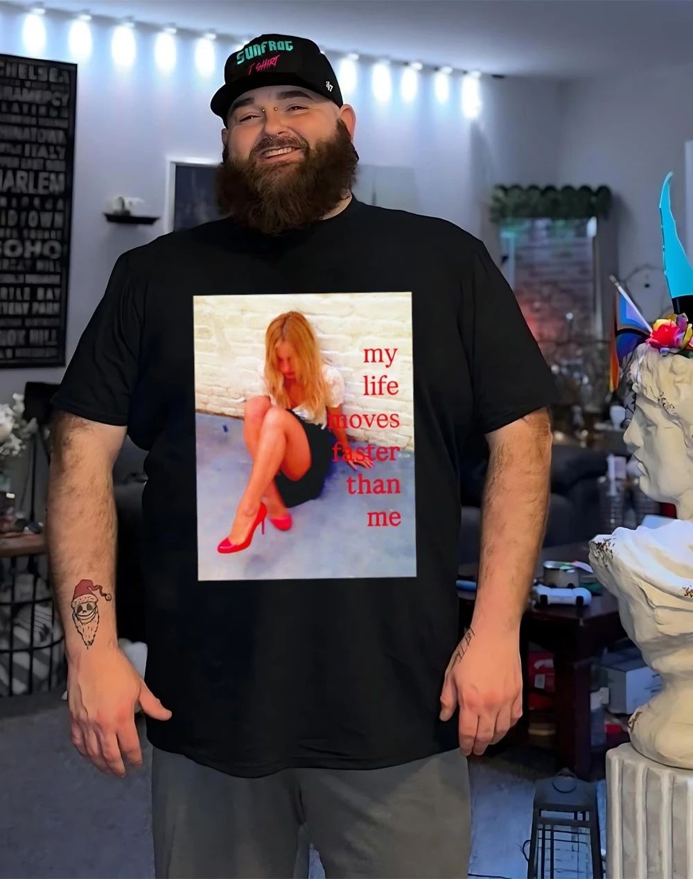 My Life Moves Faster Than Me shirt
