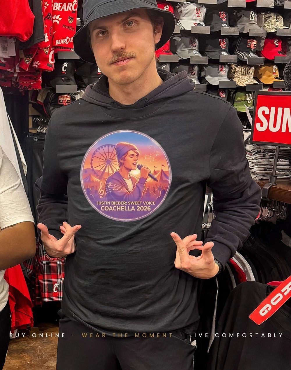Bieberchella 2026 Coachella Sweet Voice shirt