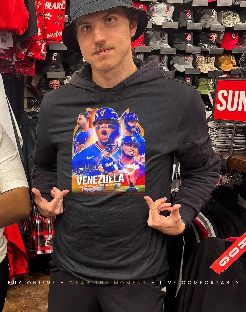 Venezuela Team 2026 World Baseball Classic Champions graphic shirt