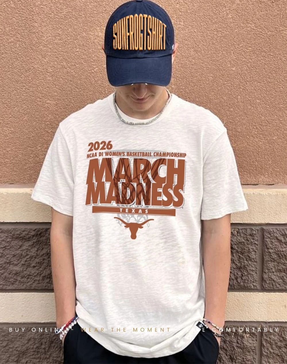 Texas Longhorns 2026 NCAA DI Women’s Basketball Championship March Madness shirt