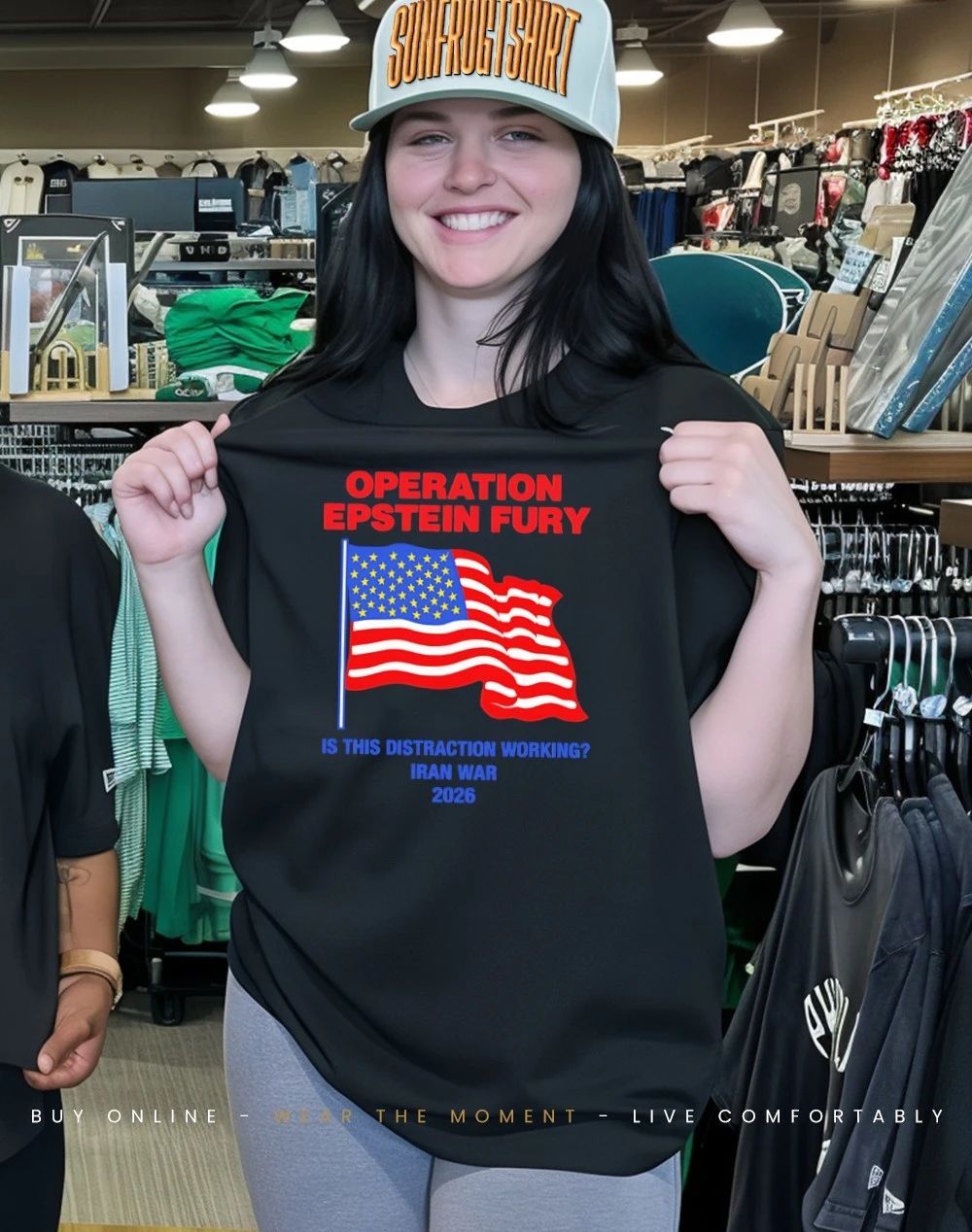 Operation Epstein Fury is this distraction working Iran War 2026 shirt