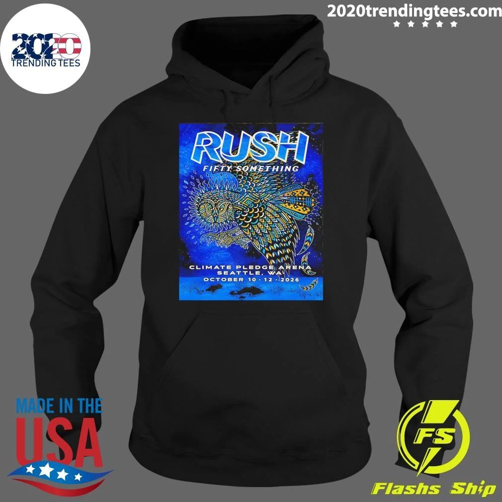 Rush Seattle WA Specific Owl Poster 2026 Shirt