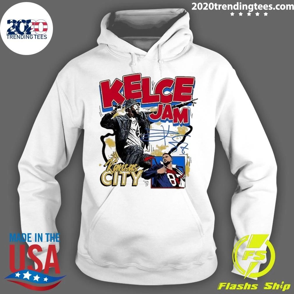 Travis Kelce Jam Kansas City Chiefs Signature Shirt