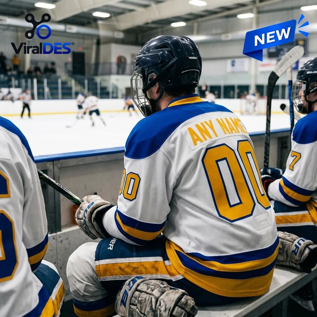 PWHL San Jose 2026 Away Custom Hockey Jersey