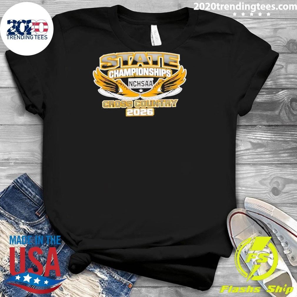 Nchsaa State Championships Cross Country 2026 Logo Shirt