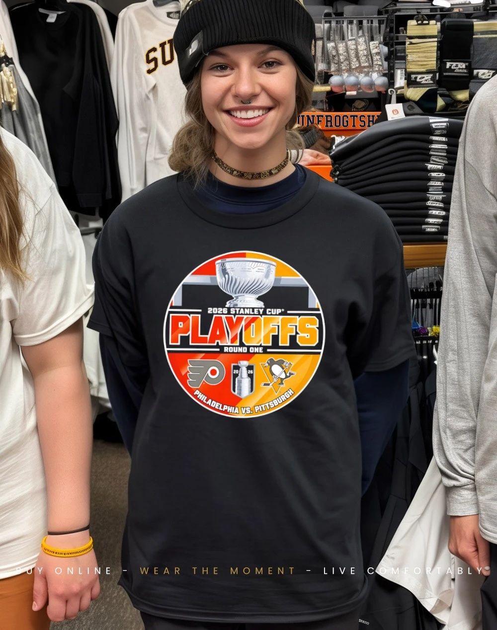 Pittsburgh Penguins vs. Philadelphia Flyers 2026 Stanley Cup Playoffs First Round shirt