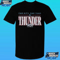 Oklahoma City And Thunder For City For Team Playoff Shirt