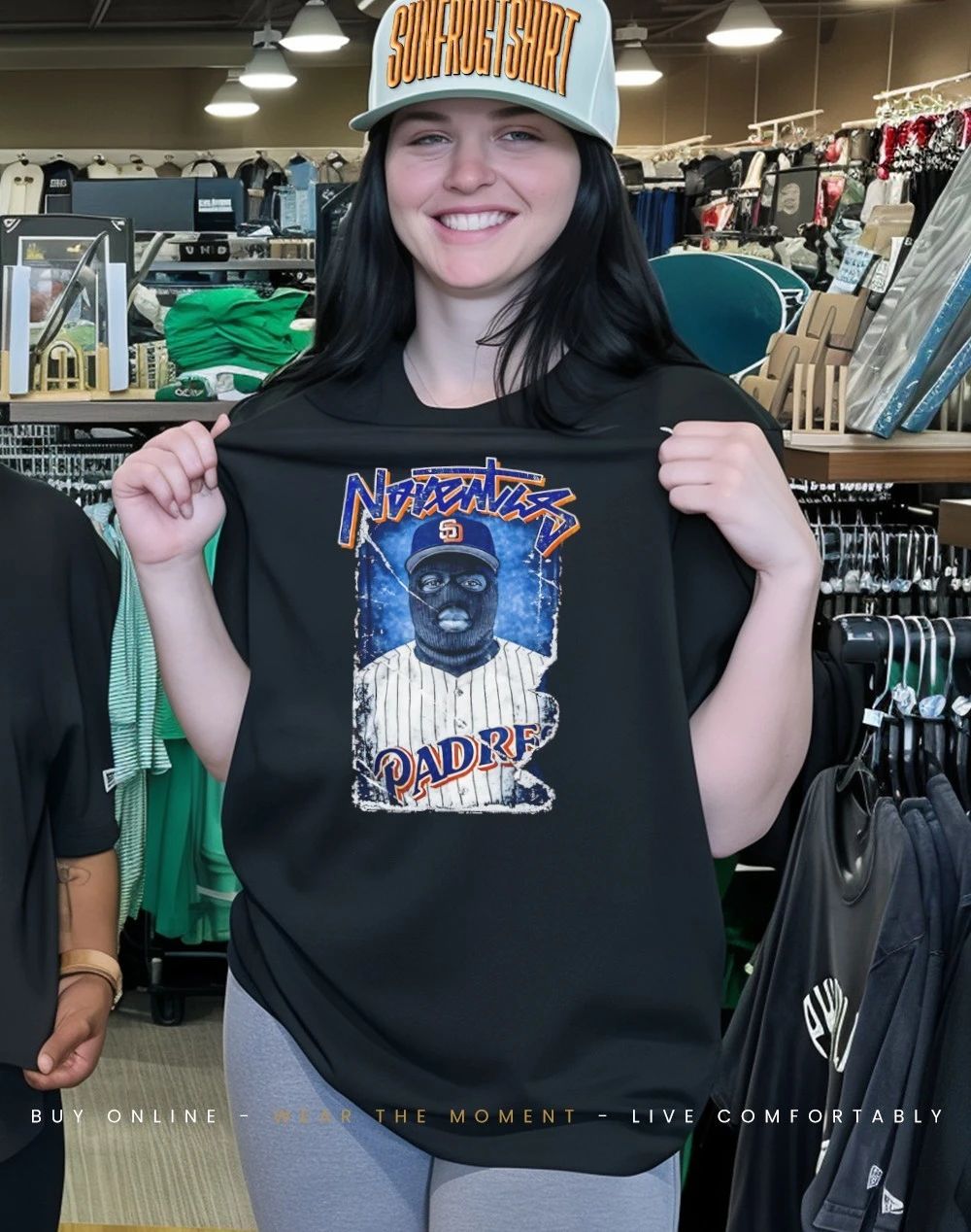 Tony Gwynn facemask San Diego Padres shirt