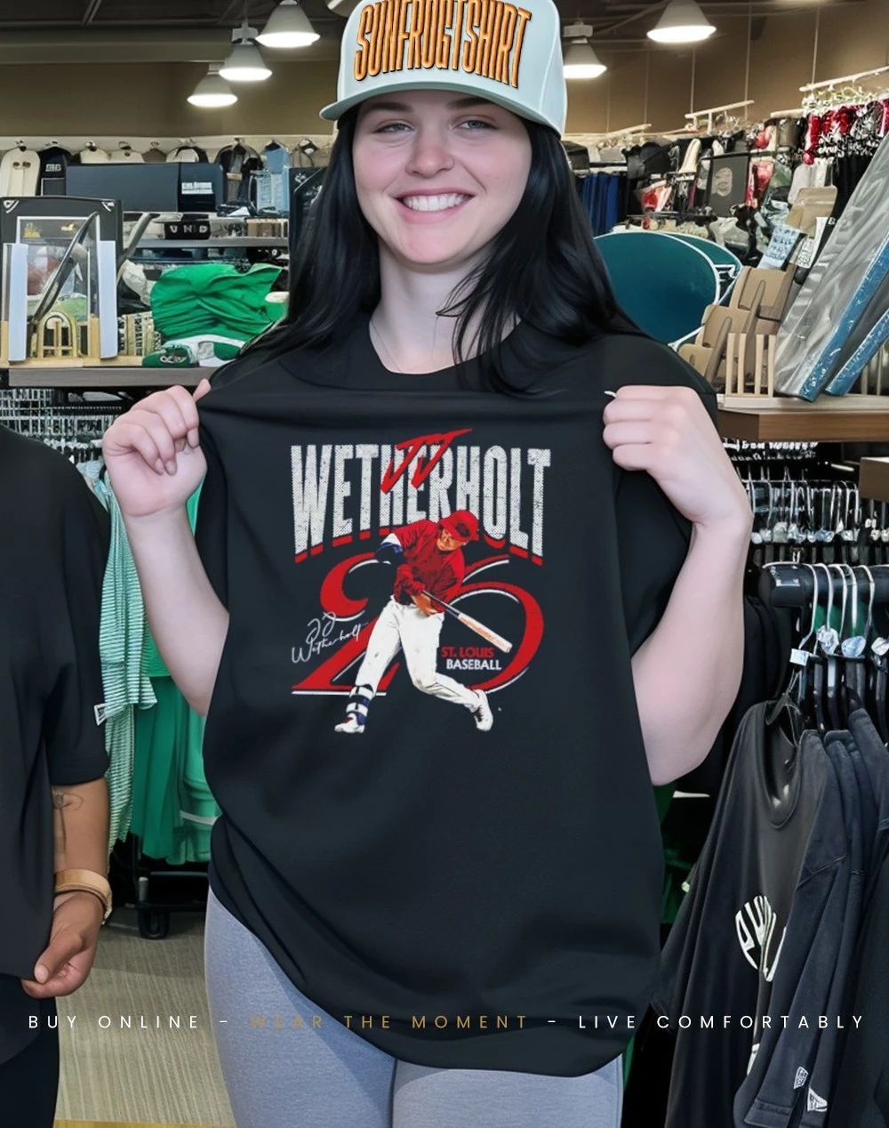 Jj Wetherholt St Louis Cardinals Player Name signature shirt