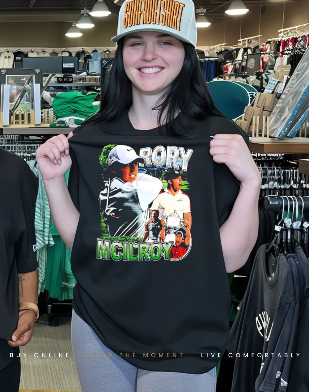 Rory Mcilroy 2026 Grand Slam Winner 90s bootleg shirt