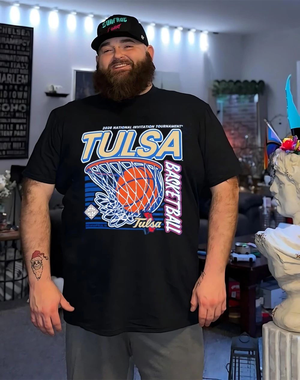 Tulsa Basketball 2026 National Invitation Tournament shirt