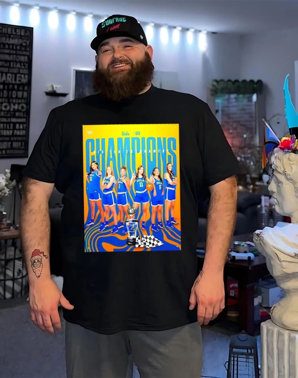 UCLA Bruins Women’s Basketball Back To Back Big 10 Tournament Champions poster shirt