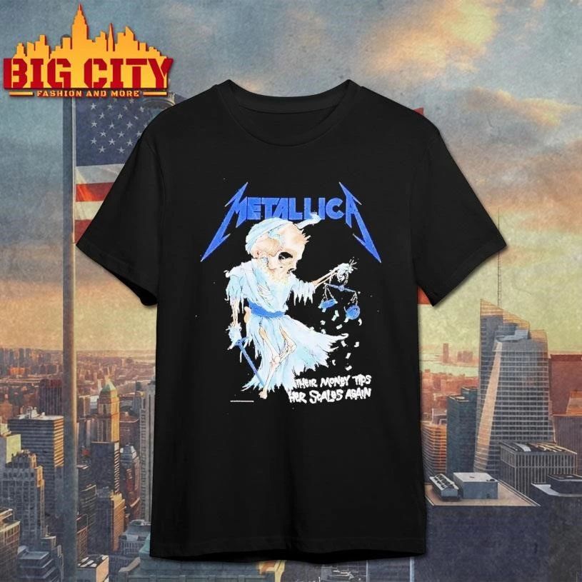 Metallica M72 World Tour The Money Tips Her Scales Again Pop-up Shop Shirt