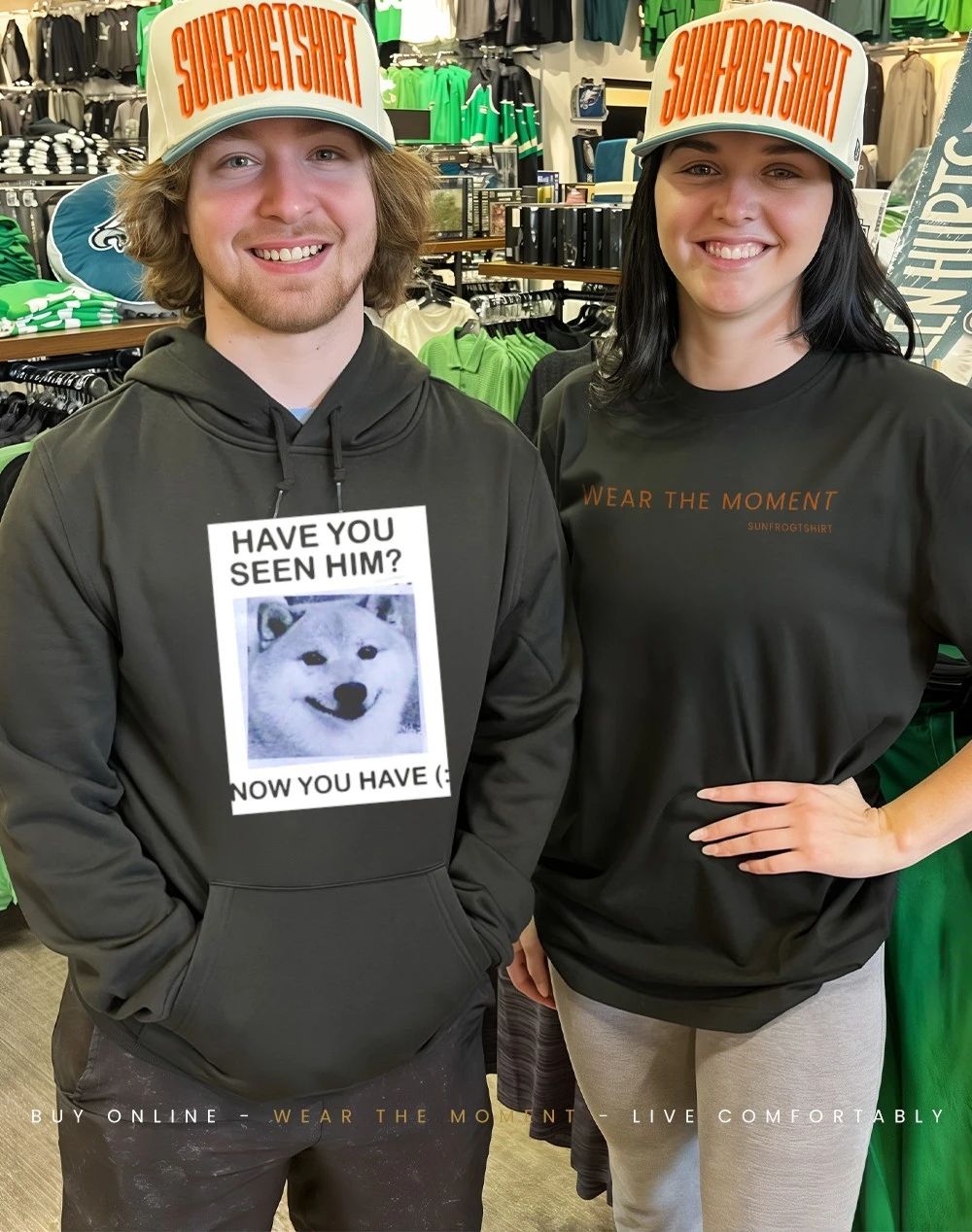 Have you seen him now you have shirt
