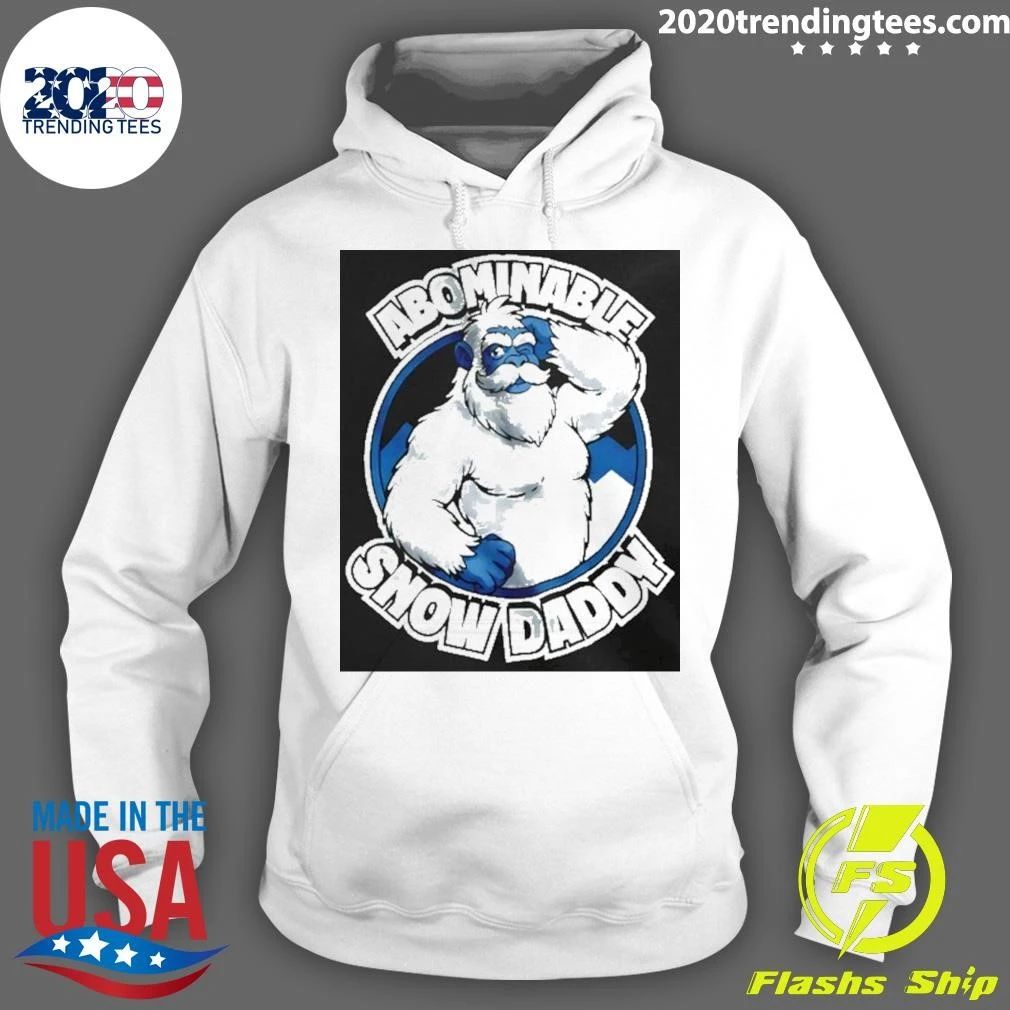 Abominable Snow Daddy Yeti Sasquatch Bigfoot Shirt