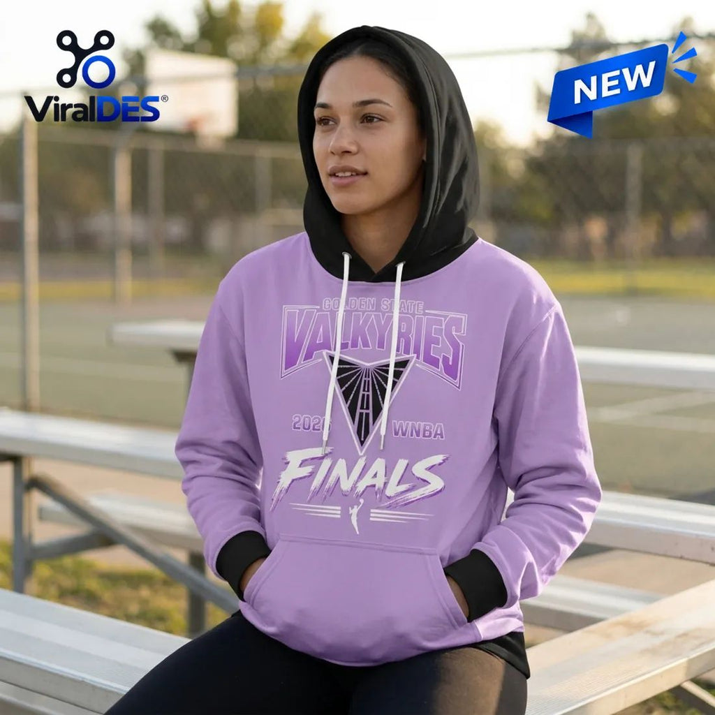 Golden State Valkyries 2026 Finals Lavender Hoodie