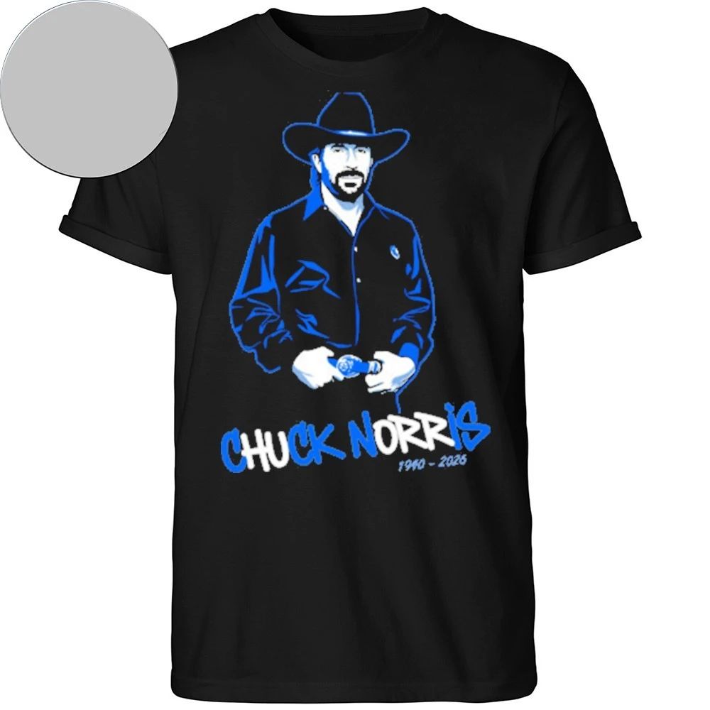 RIP Chuck Norris 1940–2026 Tribute Shirt