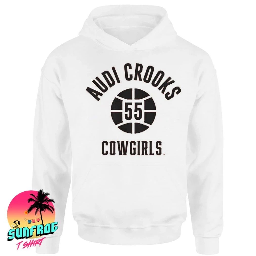 OSU Cowgirls Audi Crooks Name Number Ball front and back shirt