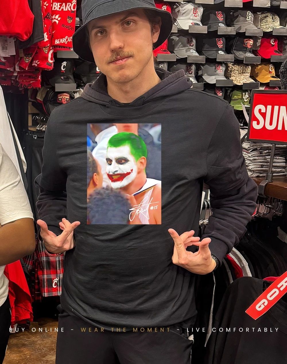 Angry Joker Nikola Jokić Denver Nuggets signature shirt