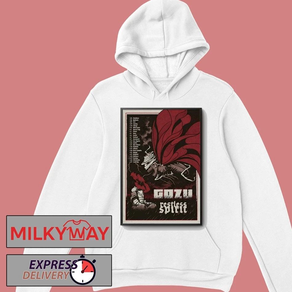 Gozu 2026 Co-Headliner Tour Poster shirt