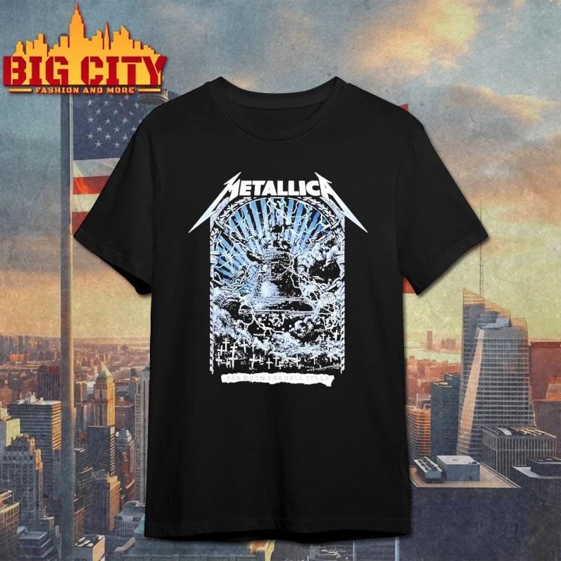Metallica M72 World Tour For Whom The Bell Tolls Pop-Up Shirt