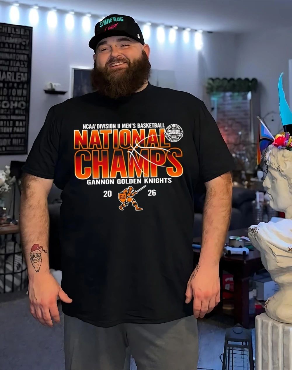 Gannon University Men’s Basketball 2026 DII National Champions shirt