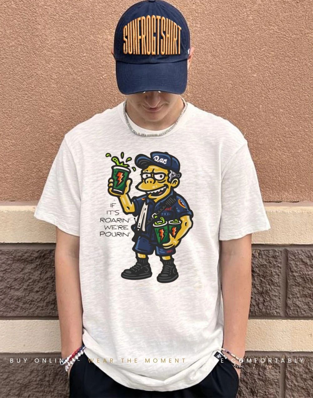 Simpson rac pour if it’s roaring we’re pouring shirt