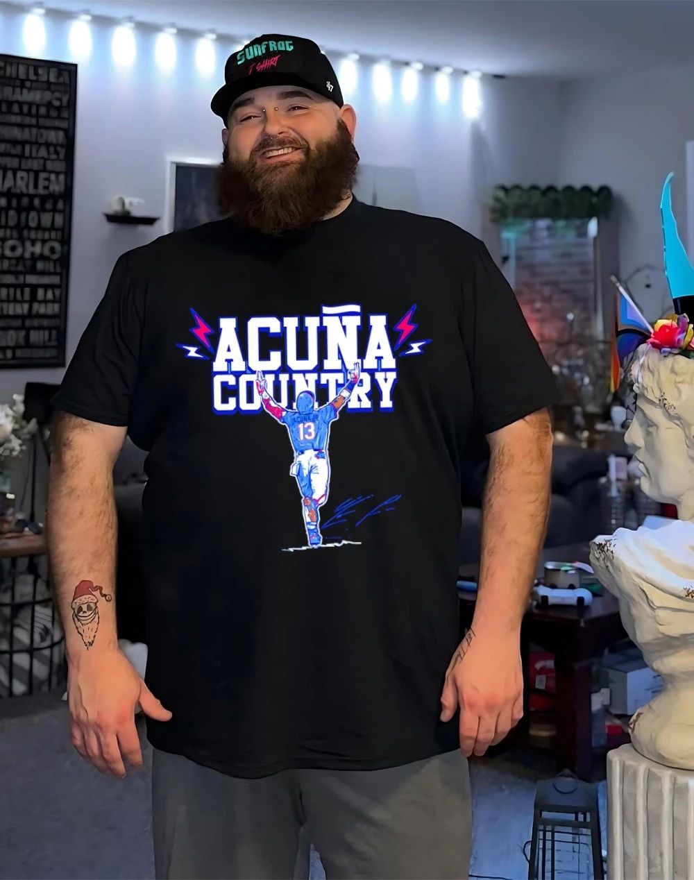 Ronald Acuña Jr Atlanta Braves Acuña Country signature shirt