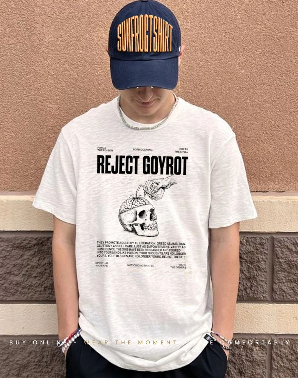 Reject Goyrot they promote adultery as liberation shirt