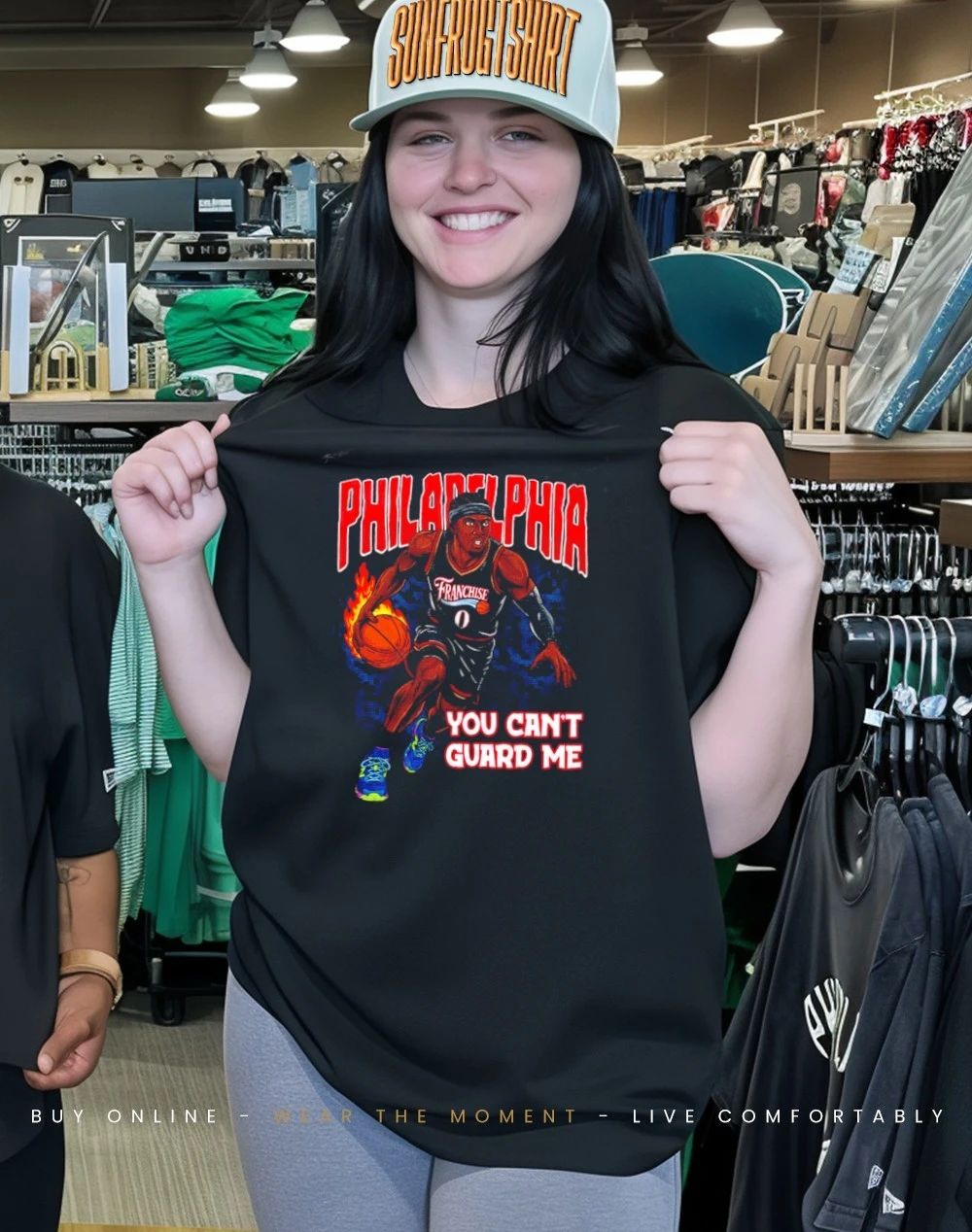 Philadelphia Basketball You Can’t Guard Me shirt