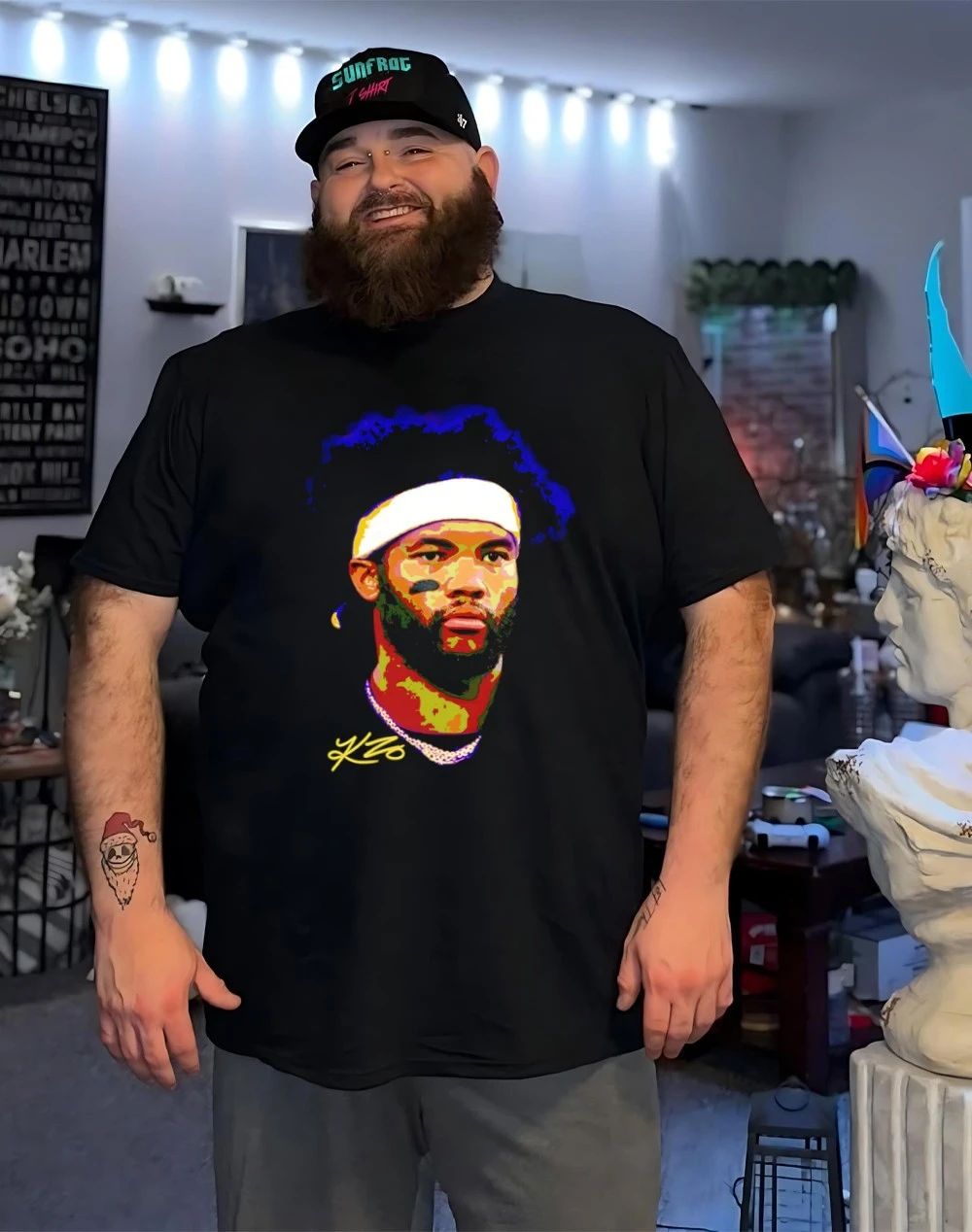 Kyler Murray Minnesota Vikings QB K1 big head signature shirt