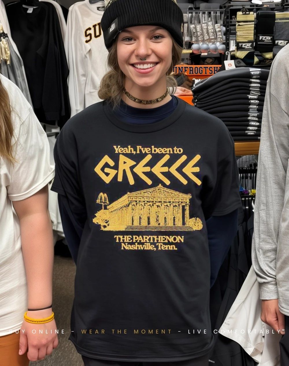 Yeah I’ve Been to Greece the Parthenon Nashville Tenn shirt