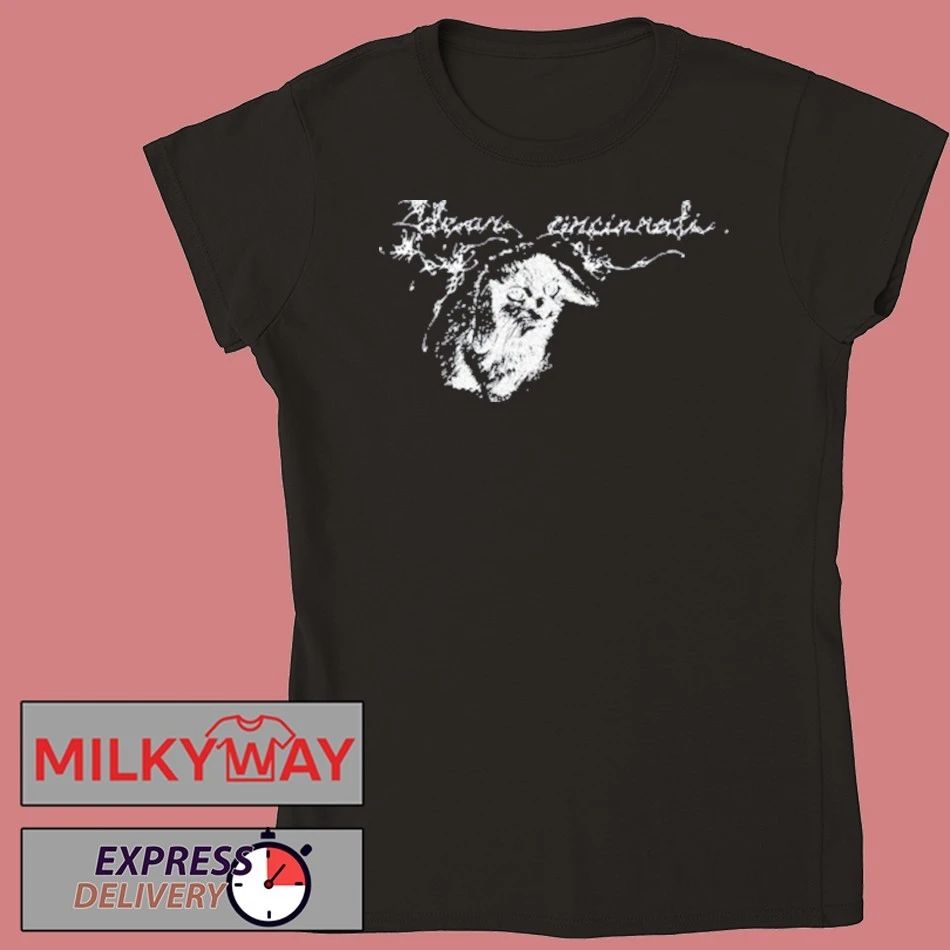 Dear Cincinnati Old School Hats Evil Cabbit T-Shirt