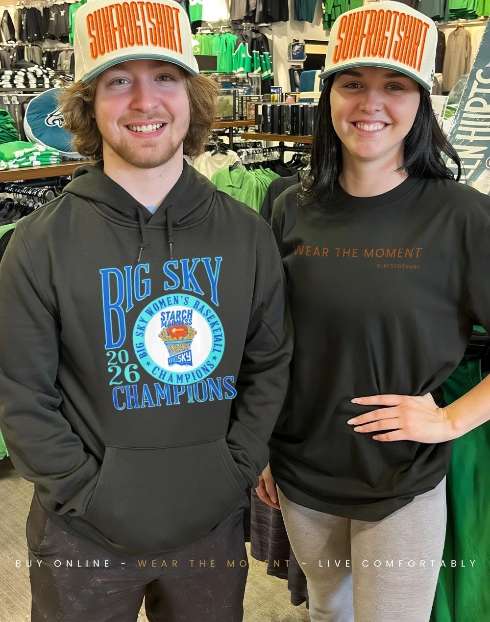 Idaho Vandals 2026 Big Sky Women’s Basketball Champions logo shirt