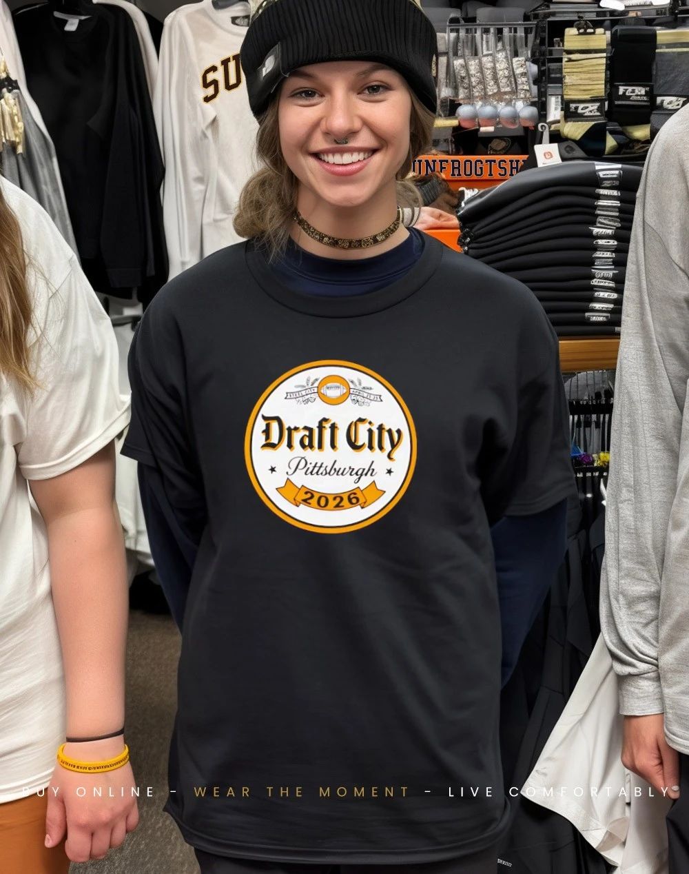 Draft City Pittsburgh 2026 football shirt