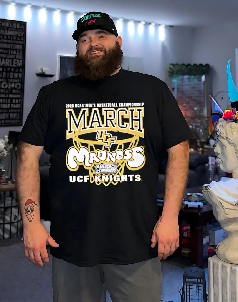 Central Florida Golden Knights 2026 March Madness Men’s Basketball logo shirt