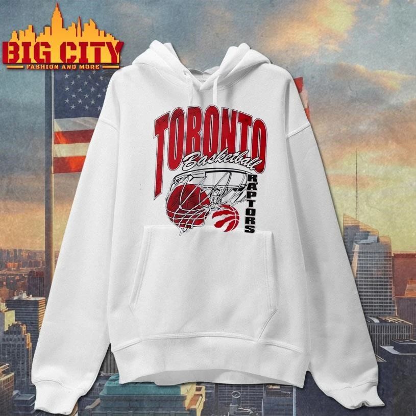 Toronto Raptors Basketball Script Swish shirt