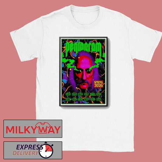 Pentagram Spring 2026 Tour Poster shirt