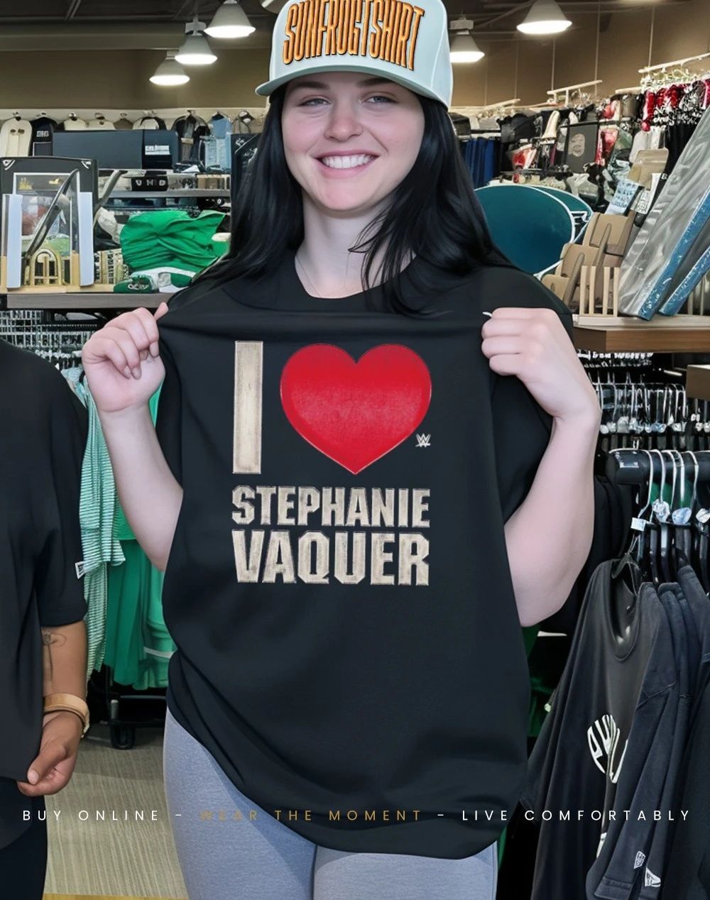Stephanie Vaquer I Love graphic shirt