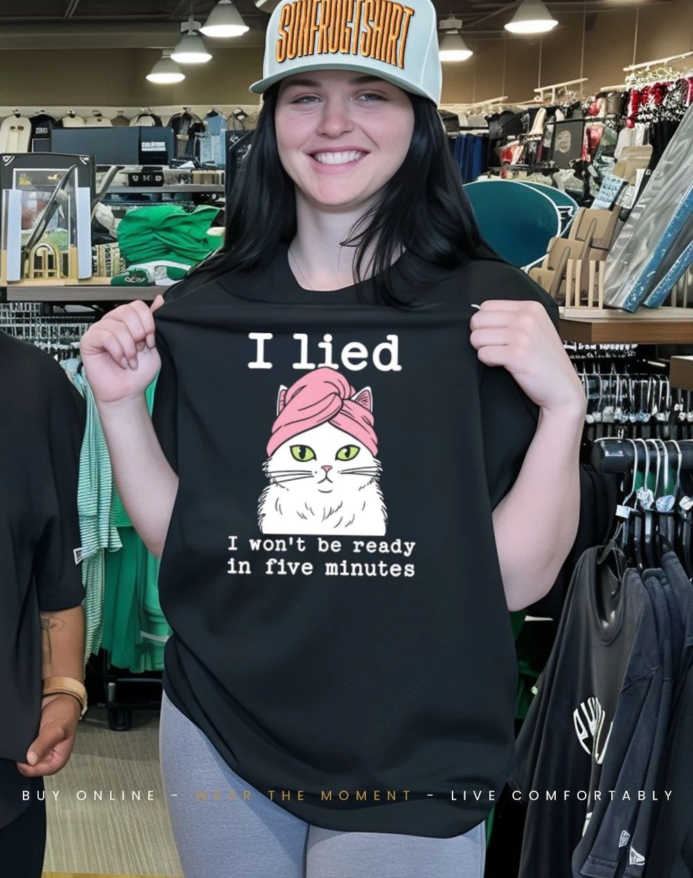 I Lied I Won’t Be Ready In Five Minutes shirt