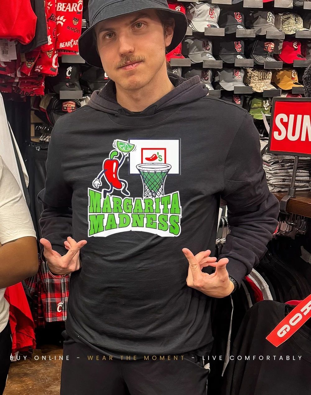 Margarita Madness Basketball Chilli shirt