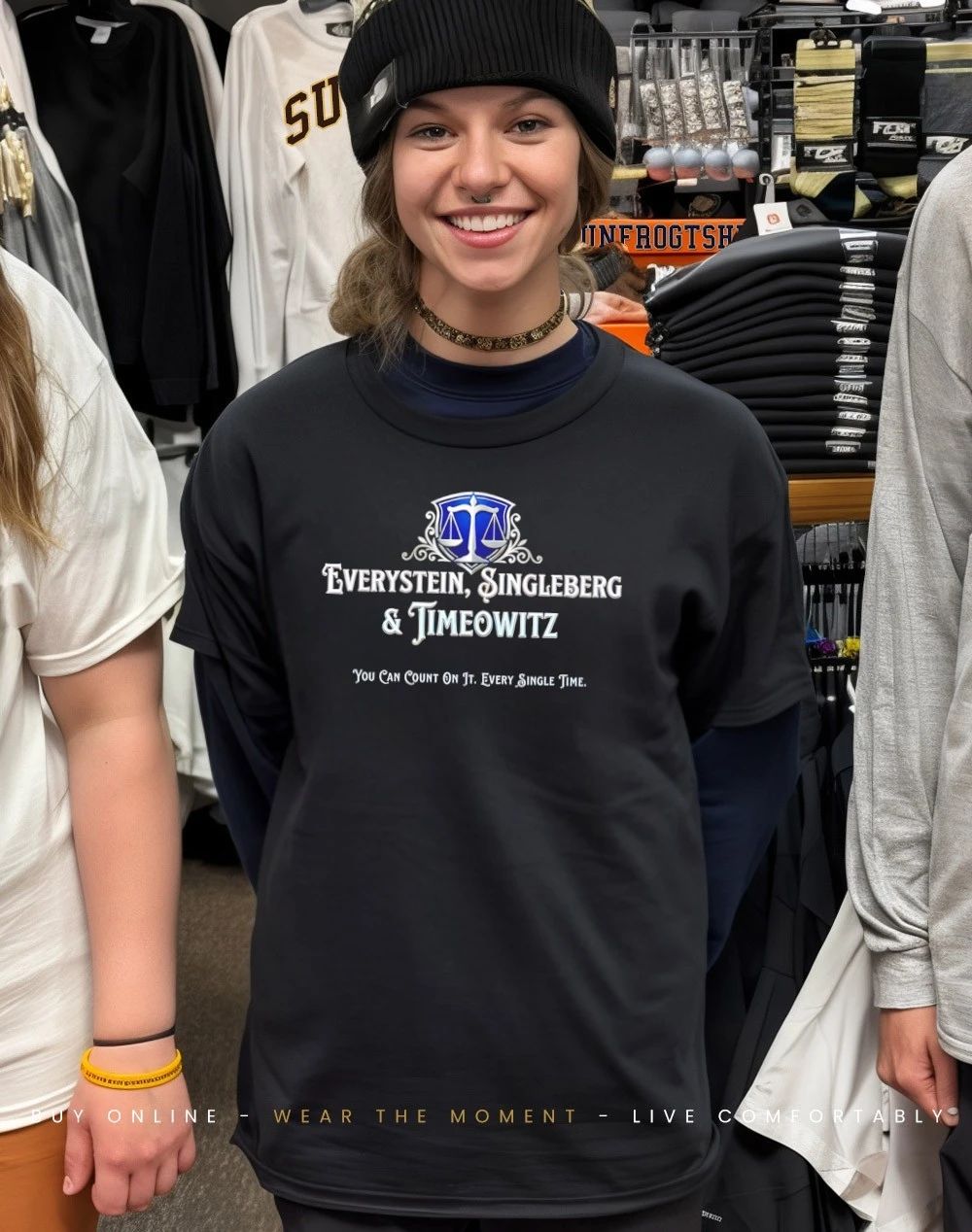 Everystein Singleberg Timeowitz you can count on it every single time shirt