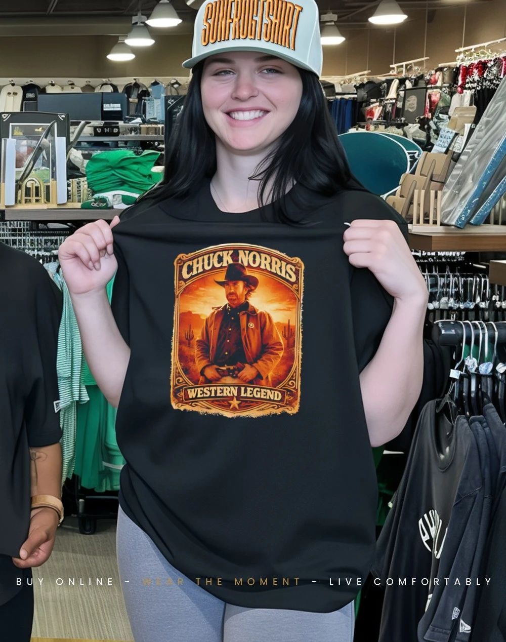RIP Chuck Norris Western Legend Memorial shirt