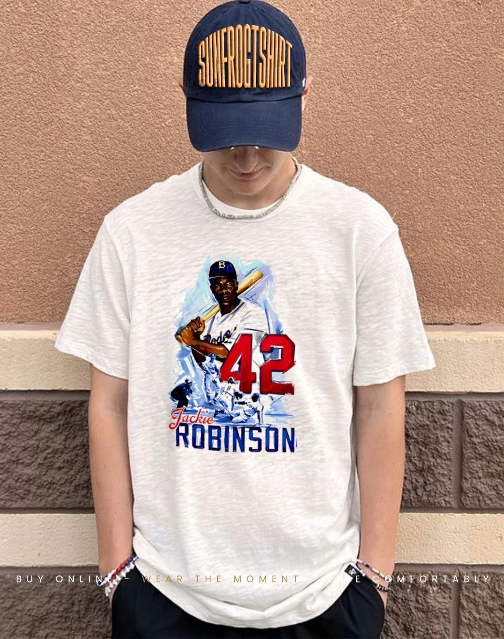 Jackie Robinson Los Angeles Dodgers Legacy graphic shirt