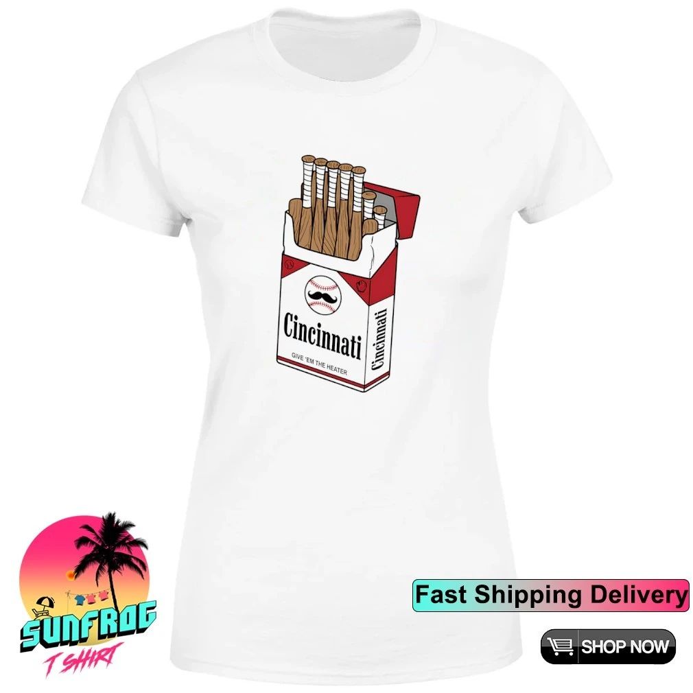 Cincinnati Baseball Bat Pack give em the heater shirt