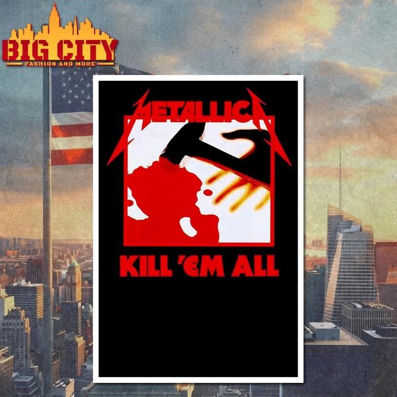Metallica Kill ‘Em All Tracks Shirt